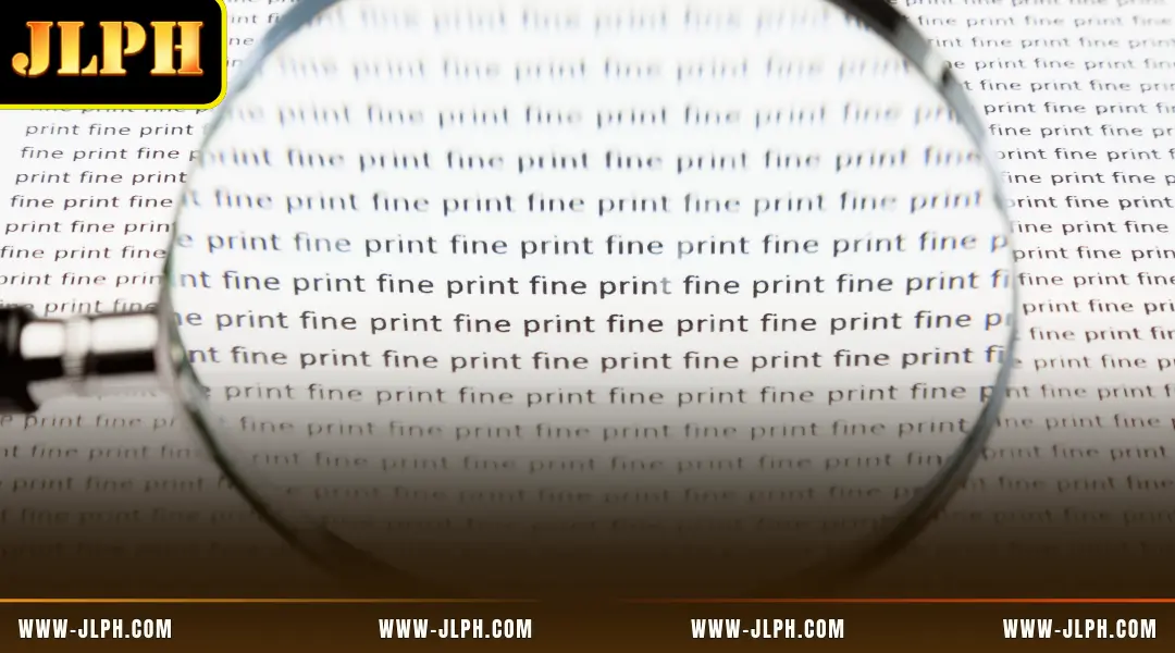 Definition and purpose of JLPH terms and conditions